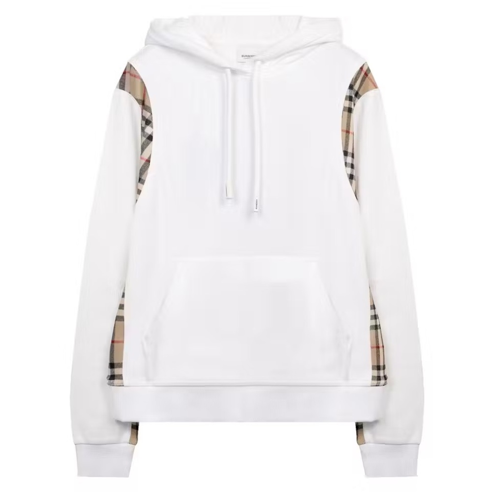 Burberry Vintage Check Panel Oversized Hoodie